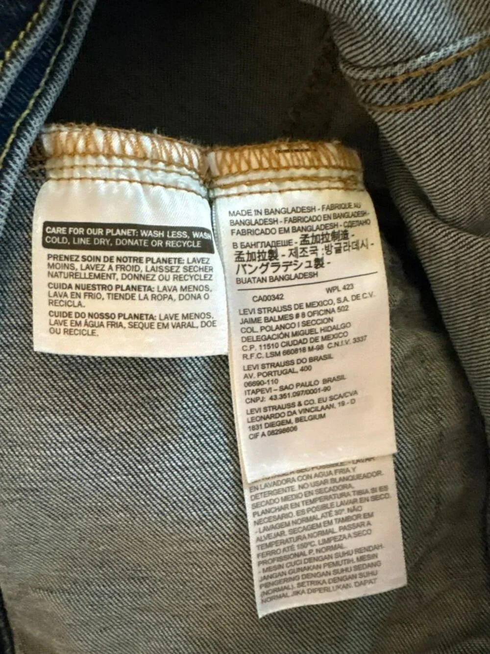 Levi's Men's Denim Trucker Jacket Size L